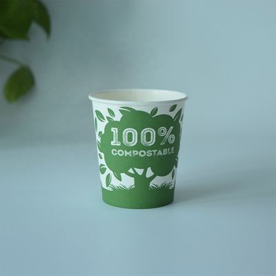 3oz 75ml Tek Duvar Kağıdı Kupası Tek PE Kağıt Kupası Özel Logo
