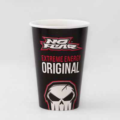 24OZ 675ML Özelleştirilmiş Logo ile Çevre Dostu Tek Kullanımlık Tek Kağıt Kupa