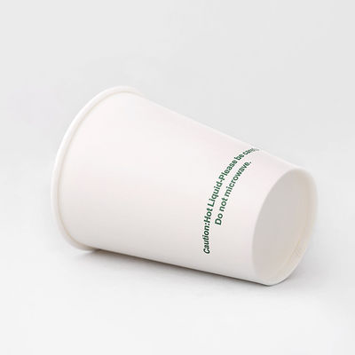 Tek kullanımlık soğuk içecek kağıt fincanı 7 oz 210 ml plastiksiz kaplı tek duvarlı fincanlar