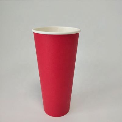 Çevre dostu 32oz 970ml plastik içermeyen tek kağıt bardak