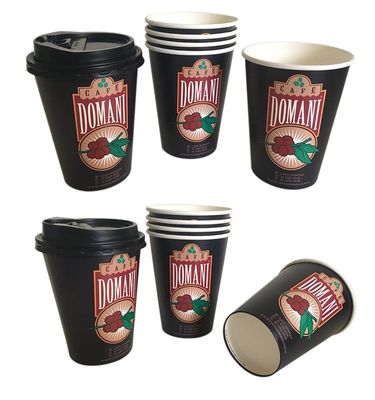 32 oz 970ml Tek Duvar Kağıt Kupası Özelleştirilebilir Logo Markali Tek kullanımlık Kahve Kupası