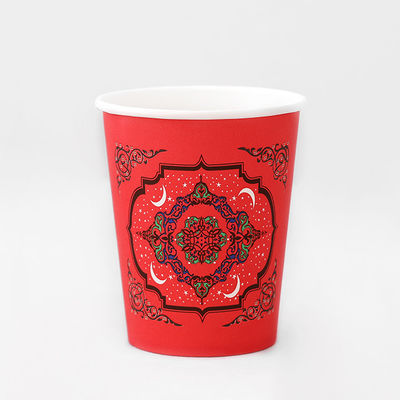 270 ml Tek Kullanımlık Tek Kağıt Kupa 9.5 Oz Çevre Dostu PLA Kaplama